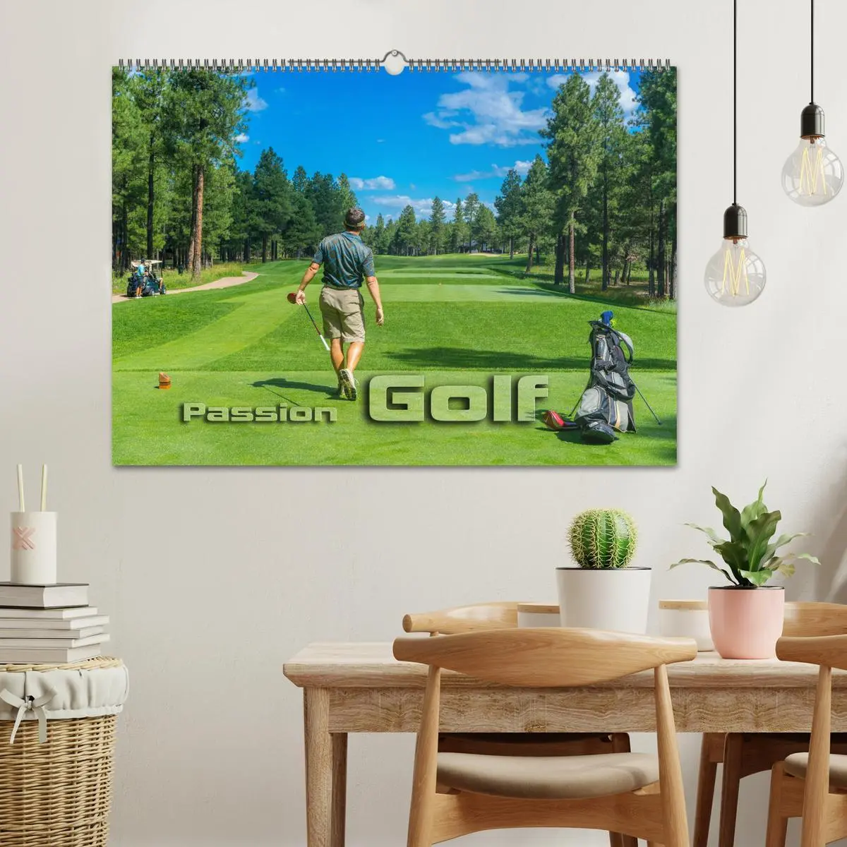 Bild: 9783457843734 | Passion Golf (Wandkalender 2026 DIN A2 quer), CALVENDO Monatskalender
