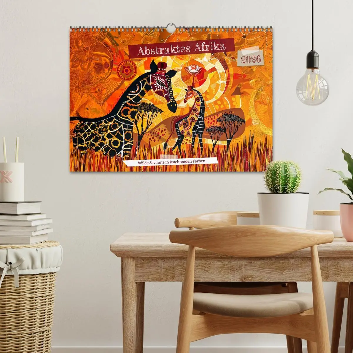 Bild: 9783516623734 | Abstraktes Afrika - Wilde Savanne in leuchtenden Farben...