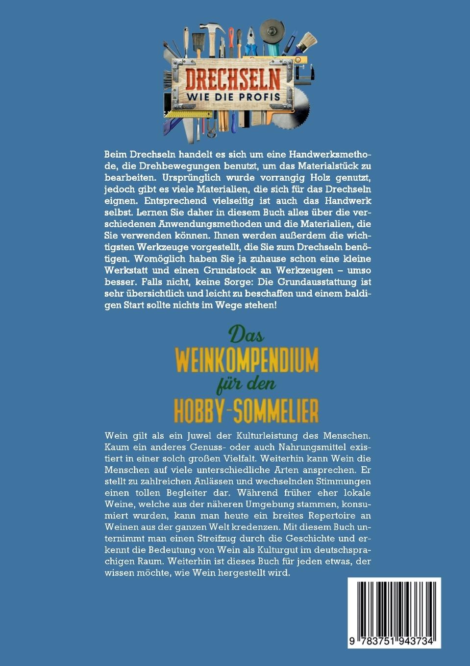 Rückseite: 9783751943734 | 2 in 1 Buch Drechseln wie die Profis: Das Praxisbuch für Einsteiger...