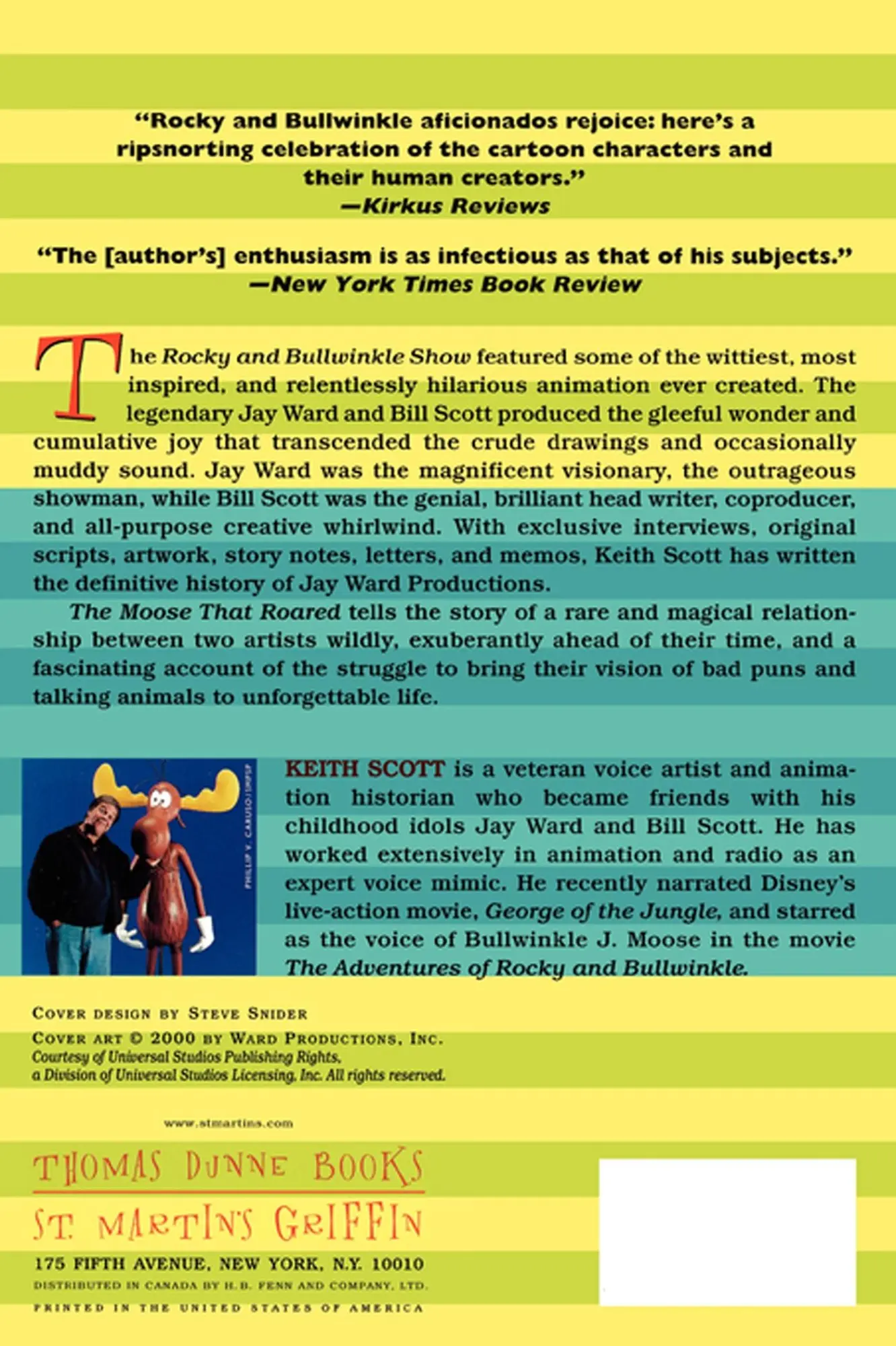 Rückseite: 9780312283834 | The Moose That Roared | Keith Scott | Taschenbuch | Englisch | 2001