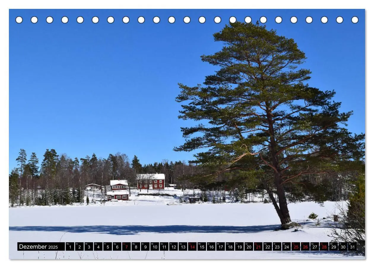 Bild: 9783435293834 | Reiseland Schweden (Tischkalender 2025 DIN A5 quer), CALVENDO...