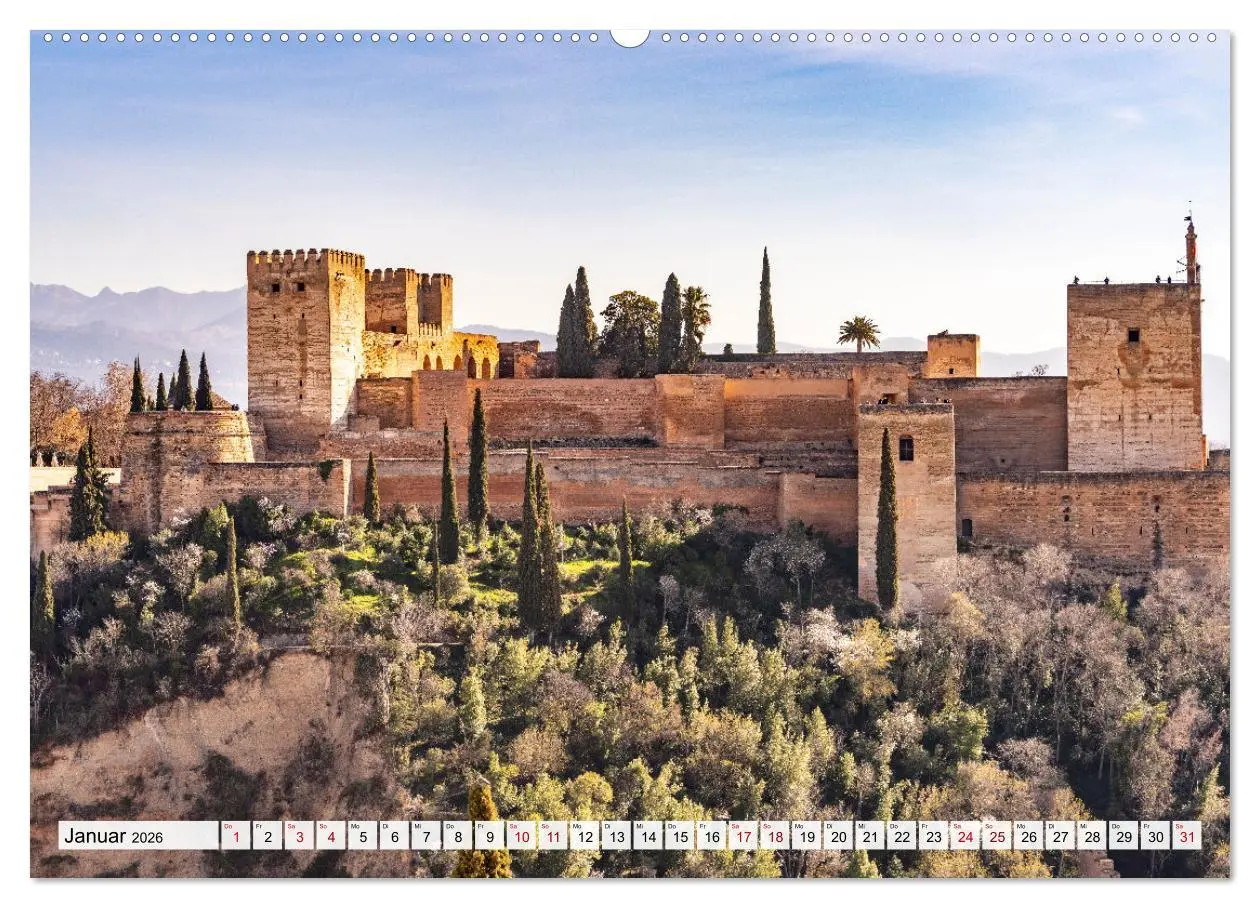 Bild: 9783457383834 | Spanien - Andalusien (hochwertiger Premium Wandkalender 2026 DIN A2...