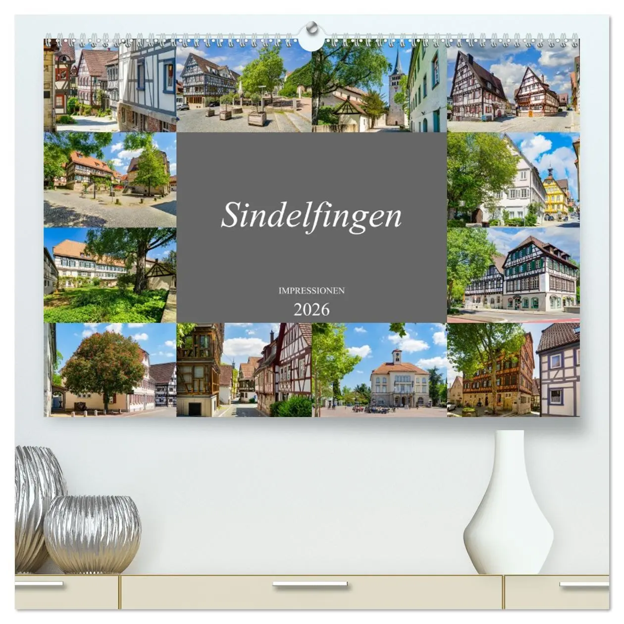 Cover: 9783457453834 | Sindelfingen Impressionen (hochwertiger Premium Wandkalender 2026...