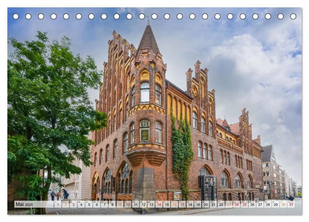 Bild: 9783457523834 | Lübeck Impressionen (Tischkalender 2026 DIN A5 quer), CALVENDO...