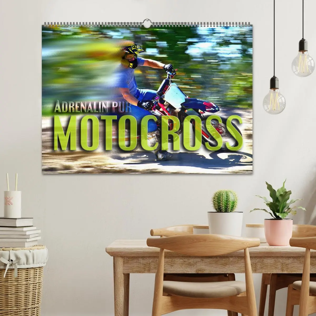 Bild: 9783457833834 | Motocross - Adrenalin pur (Wandkalender 2026 DIN A2 quer), CALVENDO...