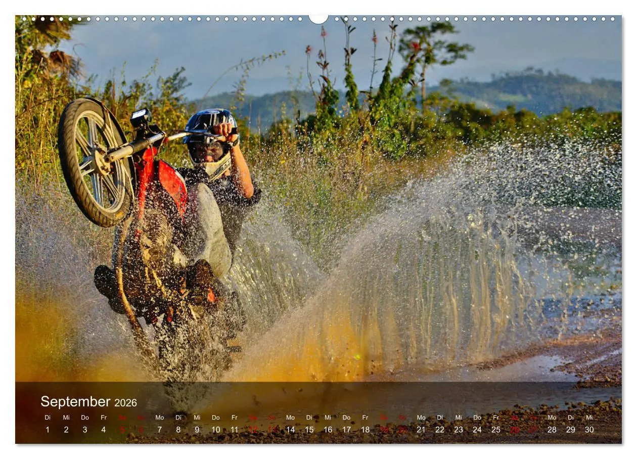 Bild: 9783457833834 | Motocross - Adrenalin pur (Wandkalender 2026 DIN A2 quer), CALVENDO...