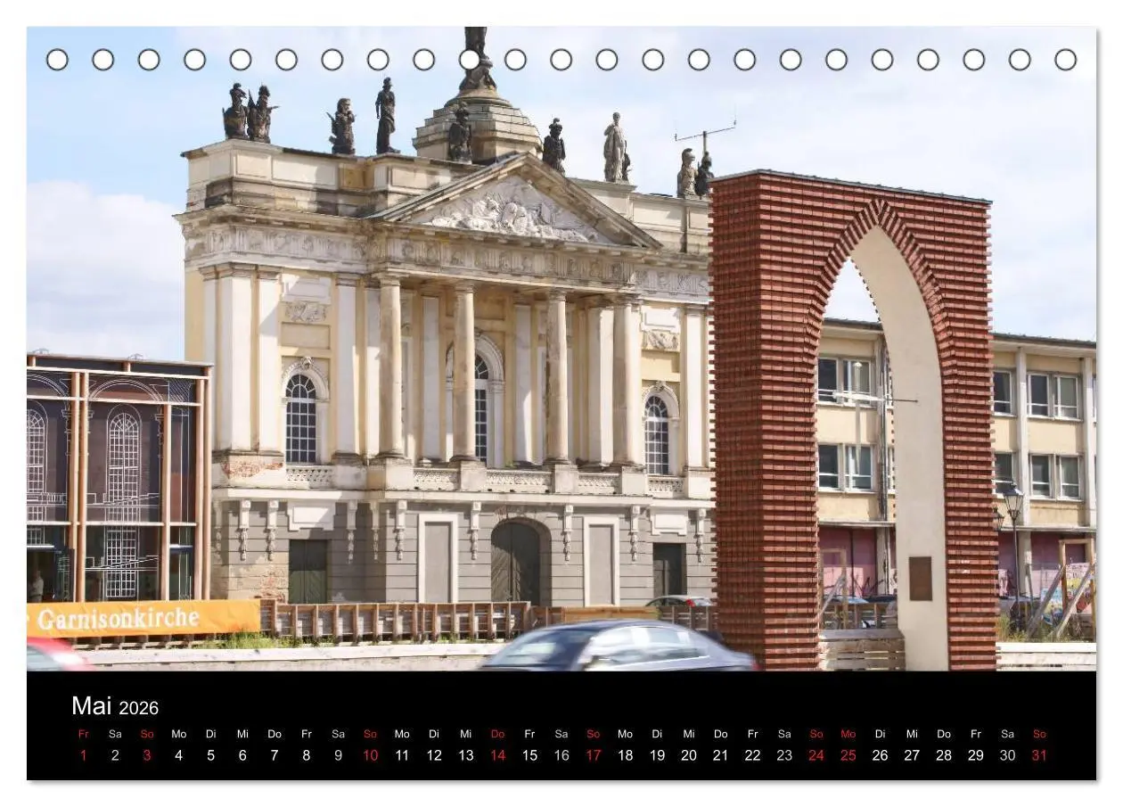 Bild: 9783516163834 | Potsdam Impressionen (Tischkalender 2026 DIN A5 quer), CALVENDO...