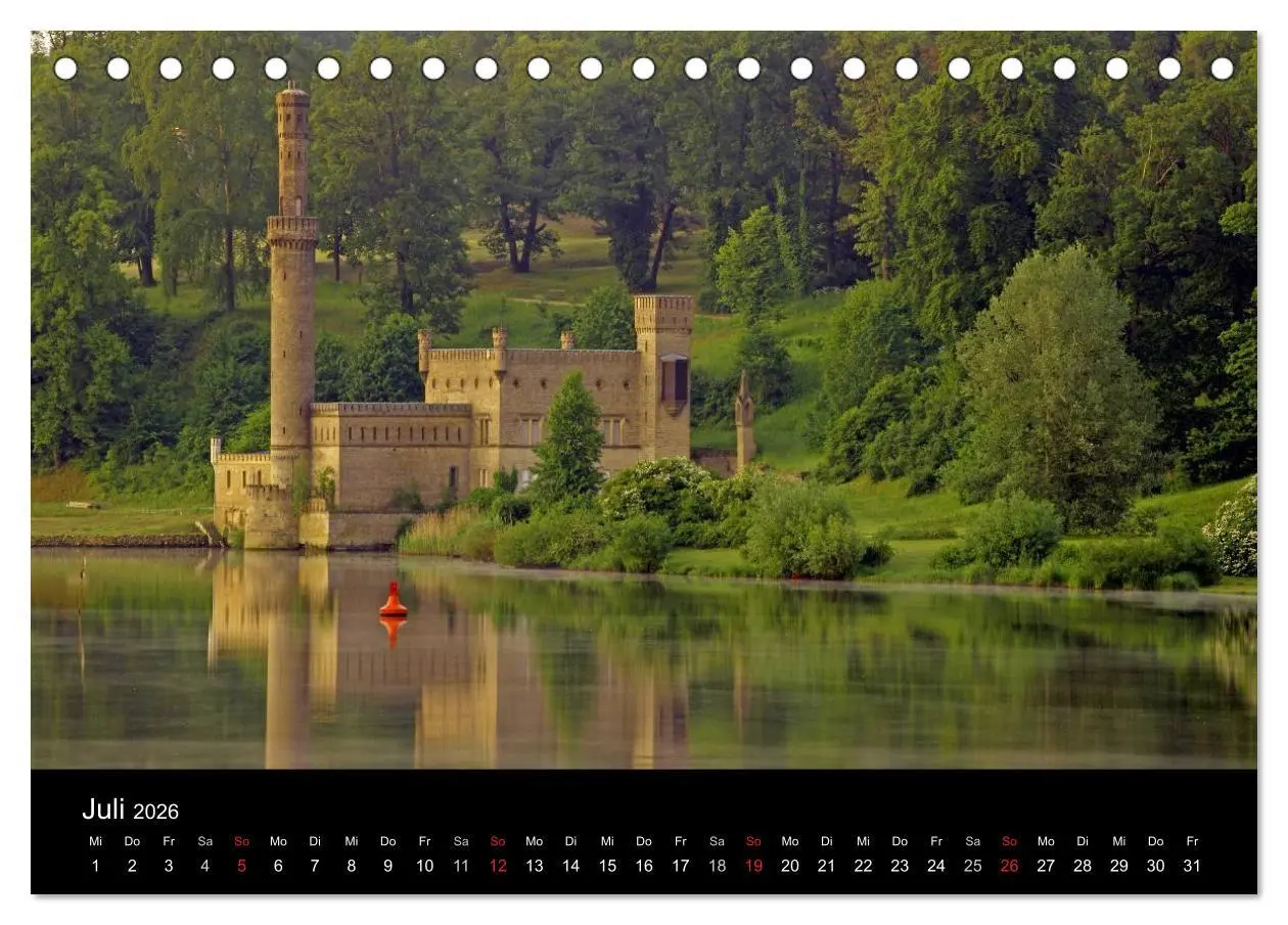 Bild: 9783516163834 | Potsdam Impressionen (Tischkalender 2026 DIN A5 quer), CALVENDO...
