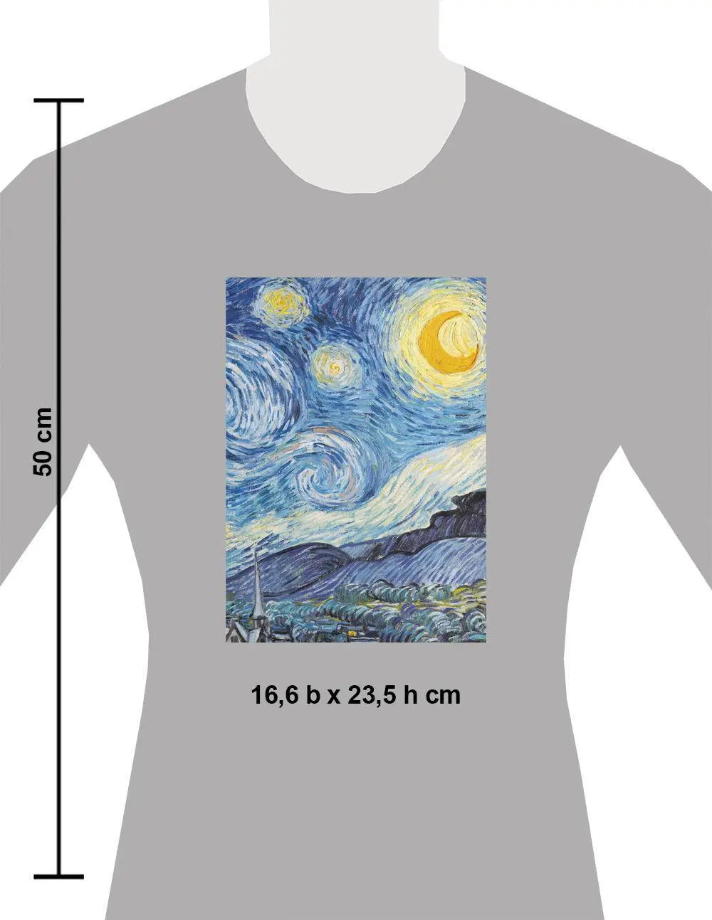 Bild: 9783791393834 | Notizbuch Echtleinen Van Gogh Die Sternennacht | Buch | 128 S. | 2025