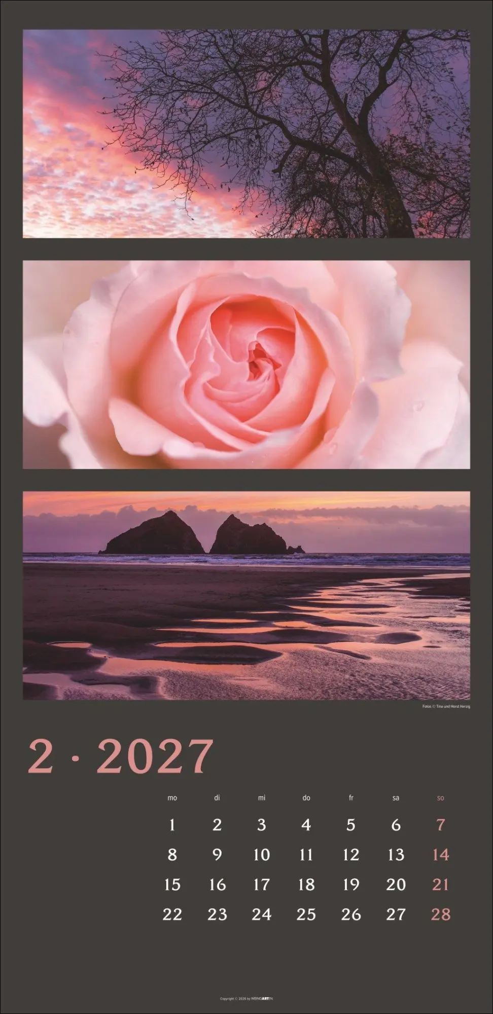 Bild: 9783839903834 | Die Farben der Natur Kalender 2027 | Horst Herzig | Kalender | 14 S.