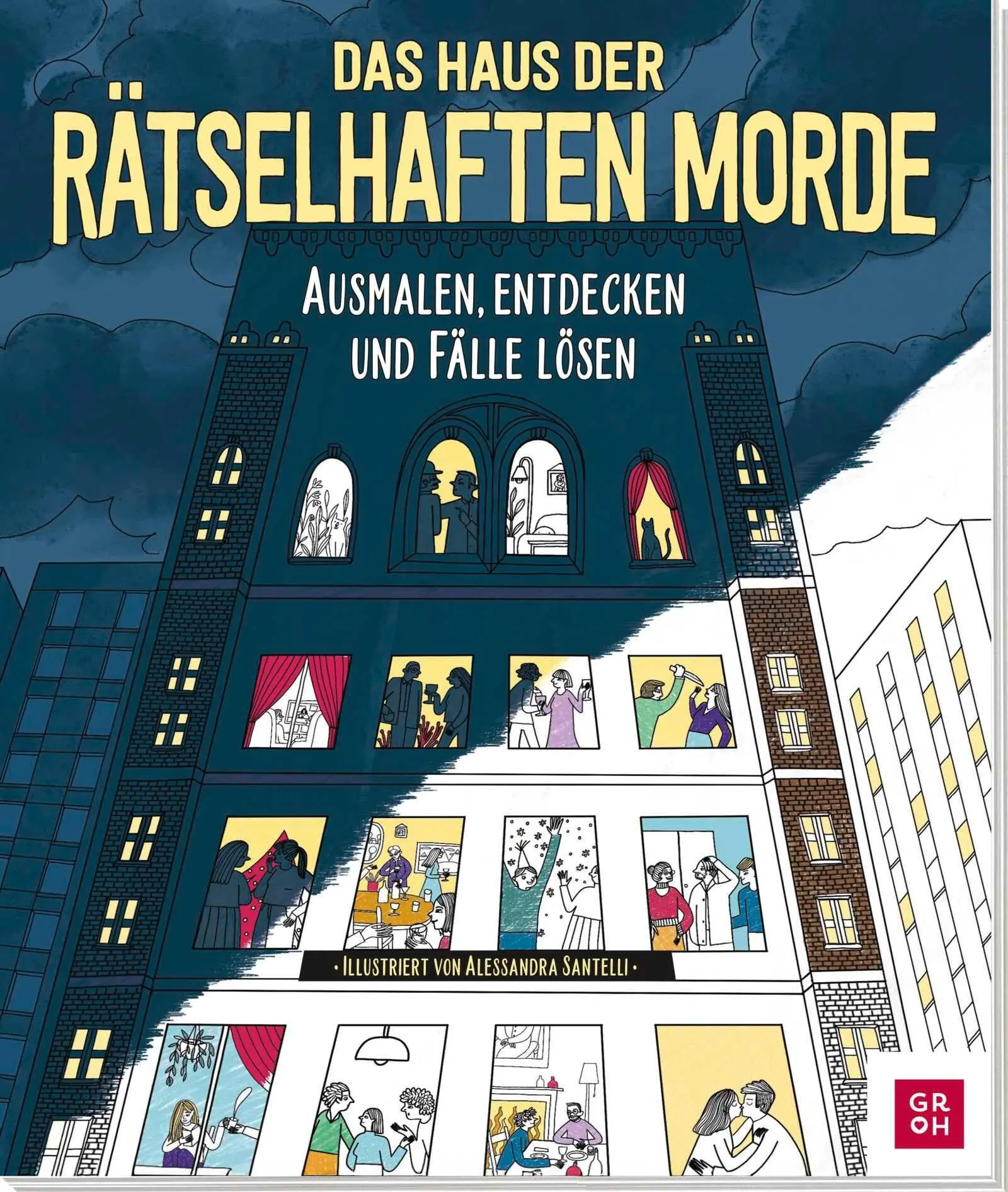 Cover: 9783848503834 | Das Haus der rätselhaften Morde | Alessandra Santelli | Taschenbuch