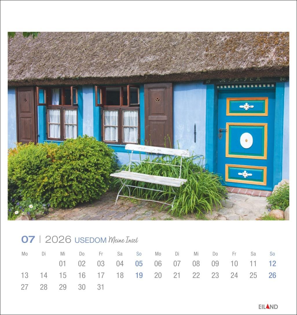 Bild: 9783964023834 | Usedom Postkartenkalender 2026 - Meine Insel | Eiland | Kalender