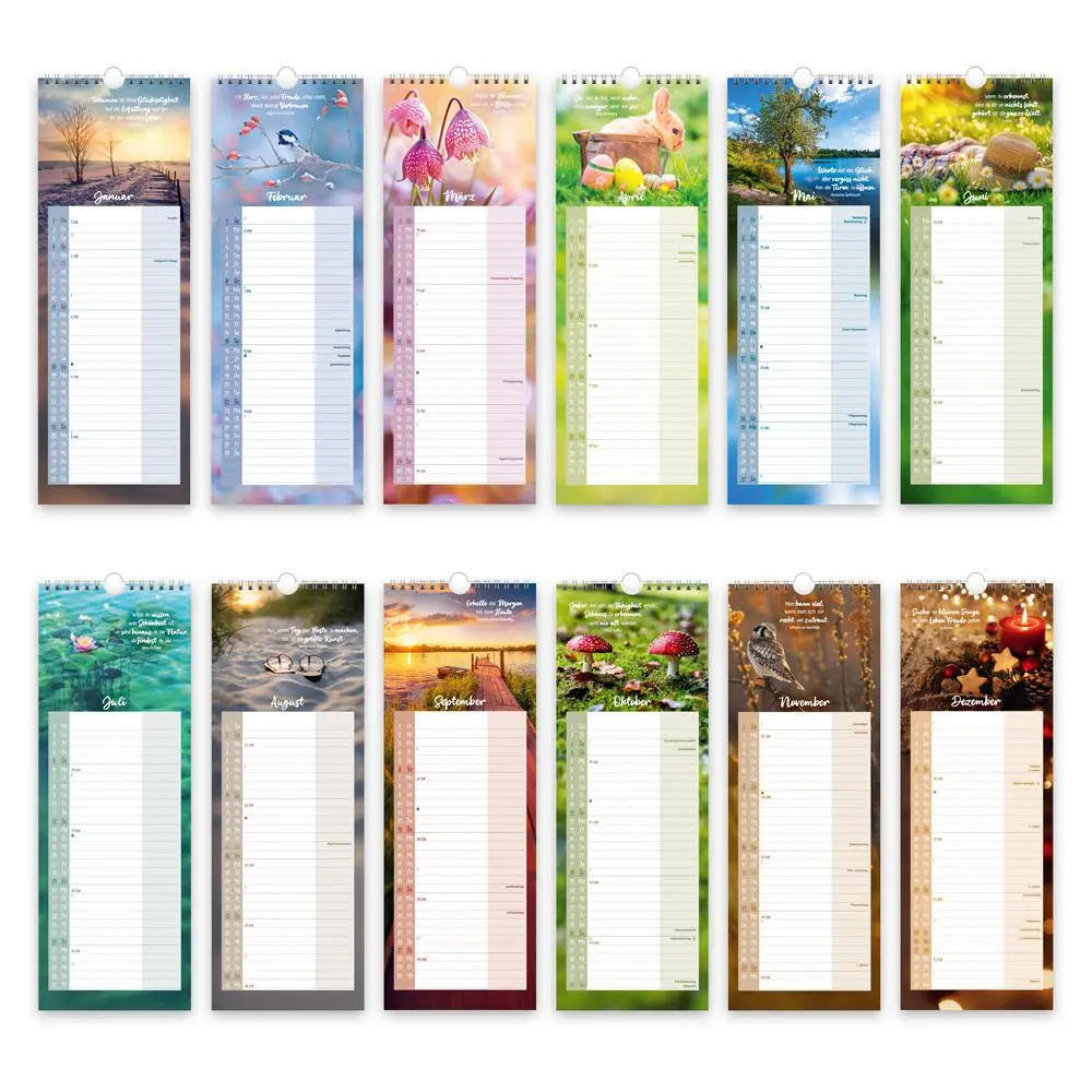 Bild: 9783988023834 | Trötsch Maxi-Streifenkalender Zeit für mich 2026 | Wandkalender | KG