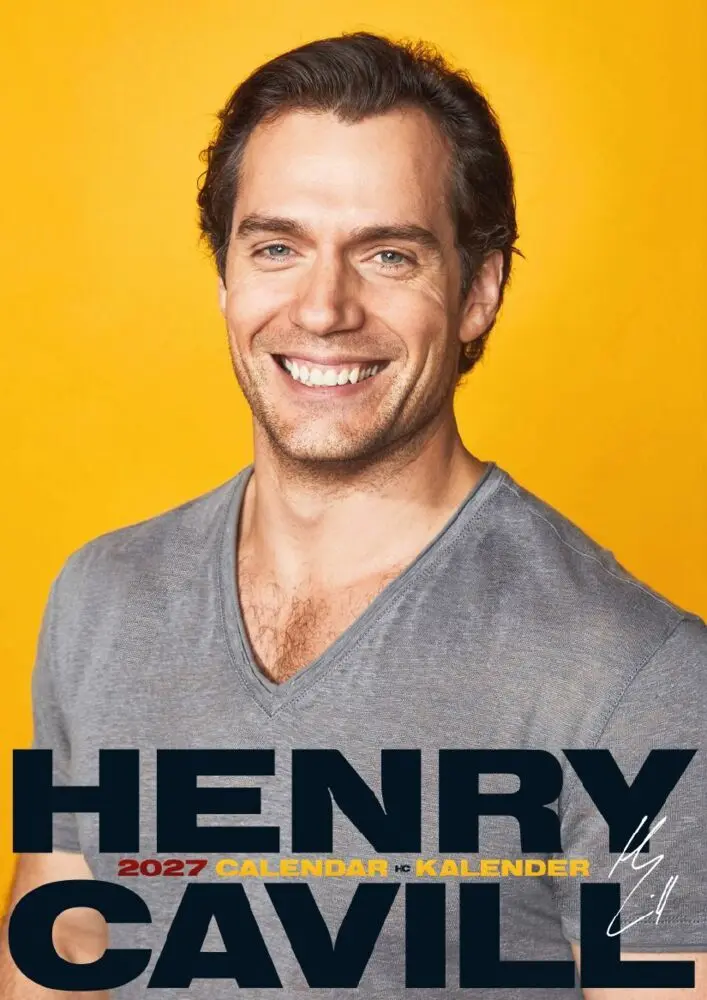 Cover: 9798893613834 | Henry Cavill Kalender 2027 - Der Star aus The Witcher | Henry Cavill
