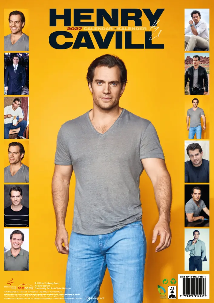Bild: 9798893613834 | Henry Cavill Kalender 2027 - Der Star aus The Witcher | Henry Cavill