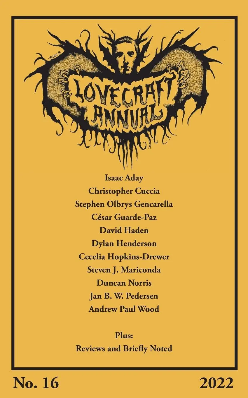 Cover: 9781614983934 | Lovecraft Annual No. 16 (2022) | S. T. Joshi | Taschenbuch | Paperback