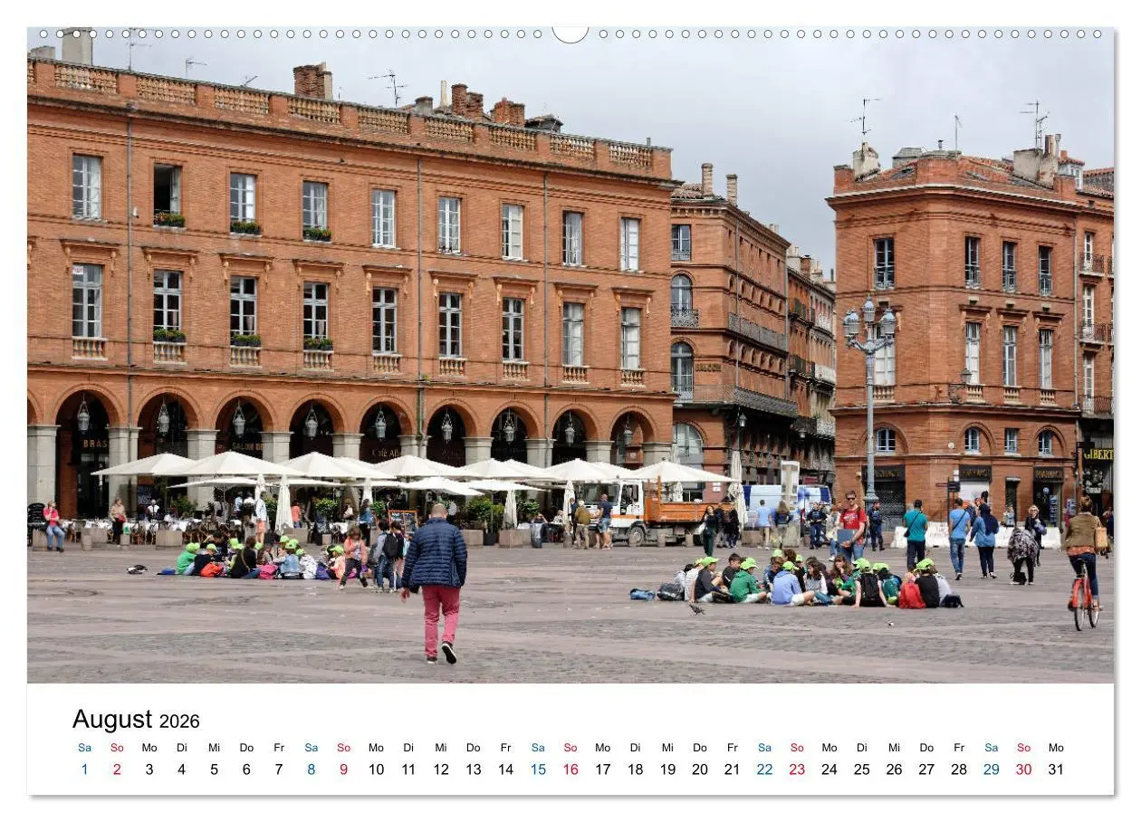 Bild: 9783457823934 | Frankreichs große Städte - Toulouse (Wandkalender 2026 DIN A2...