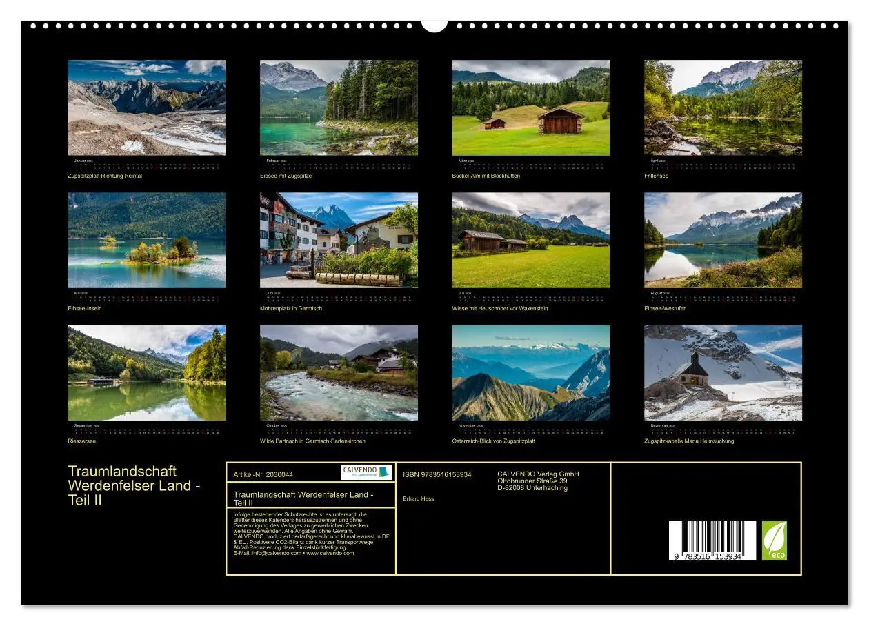 Bild: 9783516153934 | Traumlandschaft Werdenfelser Land - Teil II (hochwertiger Premium...