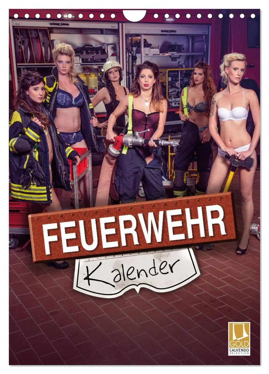 Cover: 9783516463934 | Feuerwehrkalender 2026 (Wandkalender 2026 DIN A4 hoch), CALVENDO...