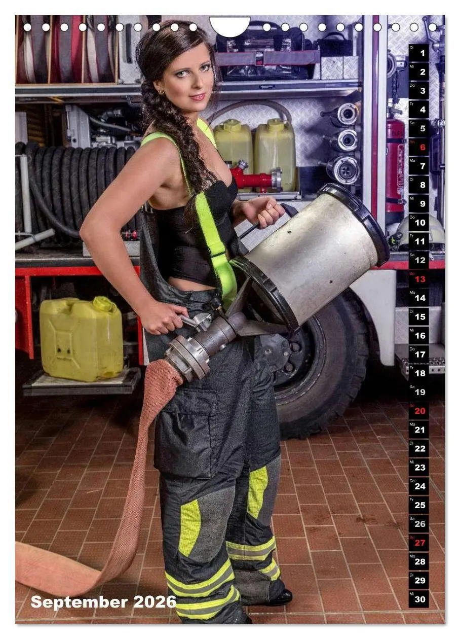 Bild: 9783516463934 | Feuerwehrkalender 2026 (Wandkalender 2026 DIN A4 hoch), CALVENDO...