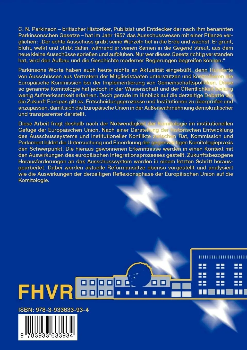 Rückseite: 9783933633934 | Komitologie | Nadja Franke | Taschenbuch | 96 S. | Deutsch | 2007