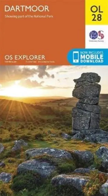 Cover: 9780319264034 | Dartmoor | (Land-)Karte | Karte/Landkarte | Englisch | 2021