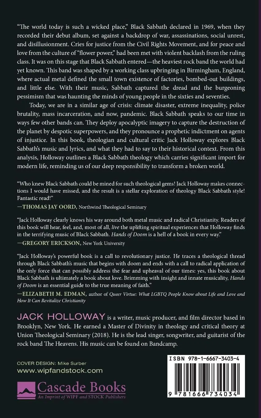 Rückseite: 9781666734034 | Hands of Doom | Jack Holloway | Taschenbuch | Englisch | 2022