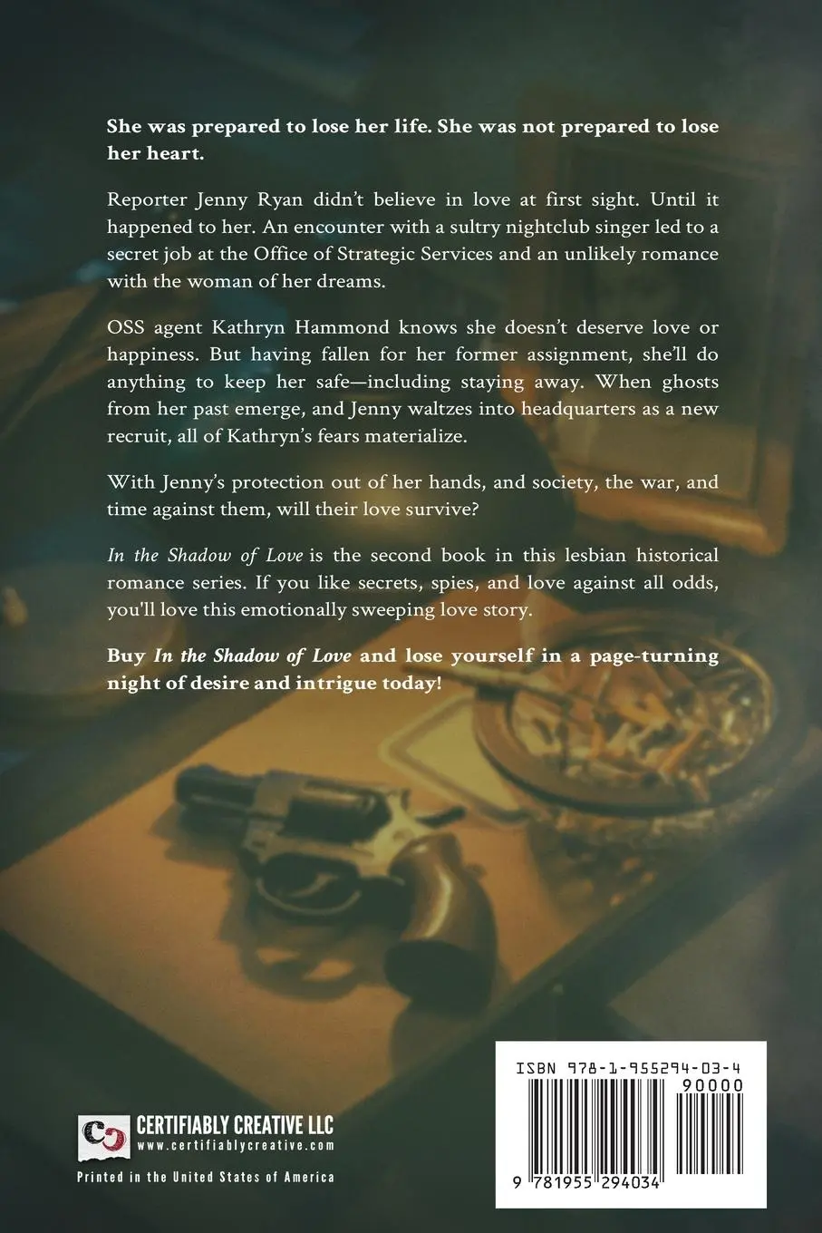 Rückseite: 9781955294034 | In the Shadow of Love | A Lesbian Historical Novel | J. E. Leak | Buch