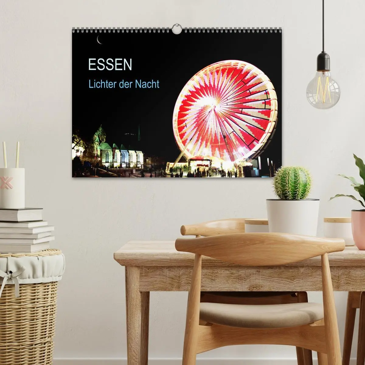 Bild: 9783457884034 | Essen Lichter der Nacht (Wandkalender 2026 DIN A3 quer), CALVENDO...