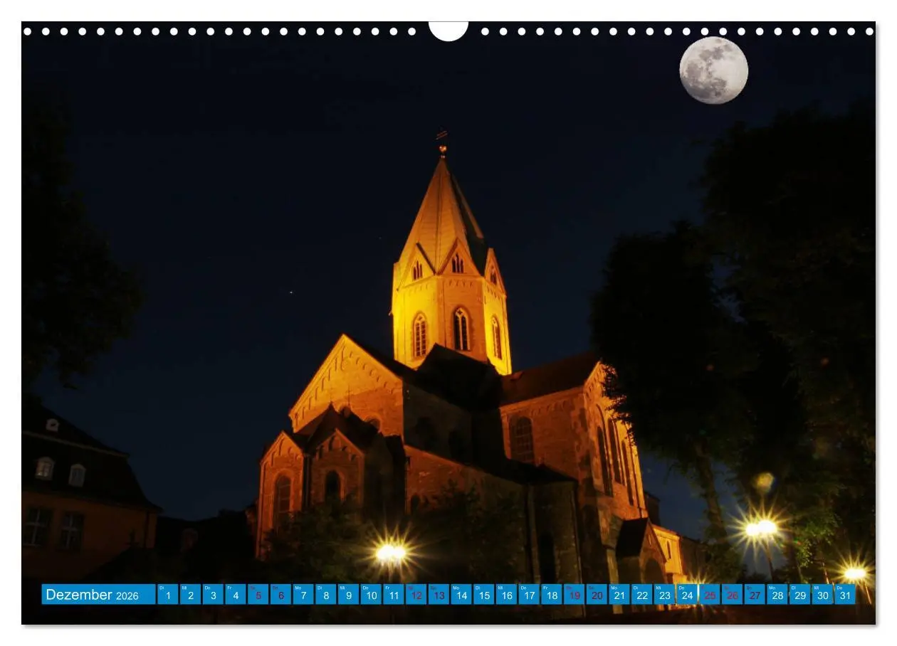 Bild: 9783457884034 | Essen Lichter der Nacht (Wandkalender 2026 DIN A3 quer), CALVENDO...