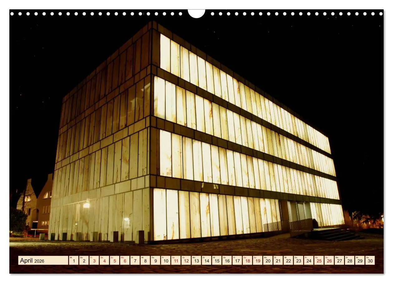 Bild: 9783457884034 | Essen Lichter der Nacht (Wandkalender 2026 DIN A3 quer), CALVENDO...