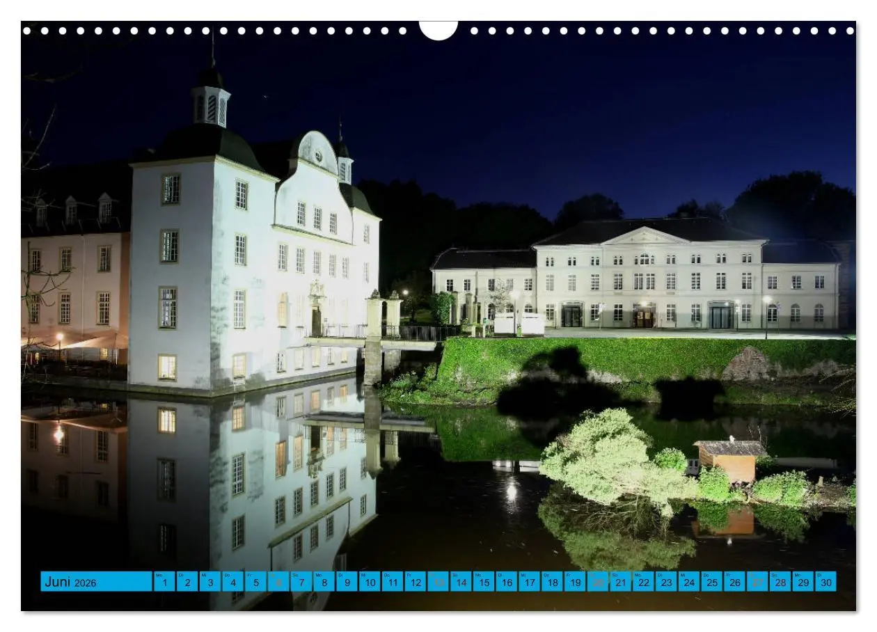 Bild: 9783457884034 | Essen Lichter der Nacht (Wandkalender 2026 DIN A3 quer), CALVENDO...