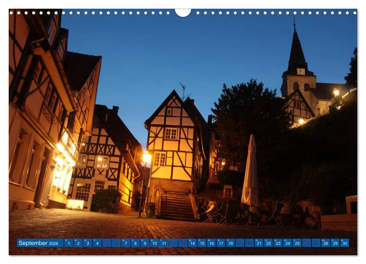 Bild: 9783457884034 | Essen Lichter der Nacht (Wandkalender 2026 DIN A3 quer), CALVENDO...