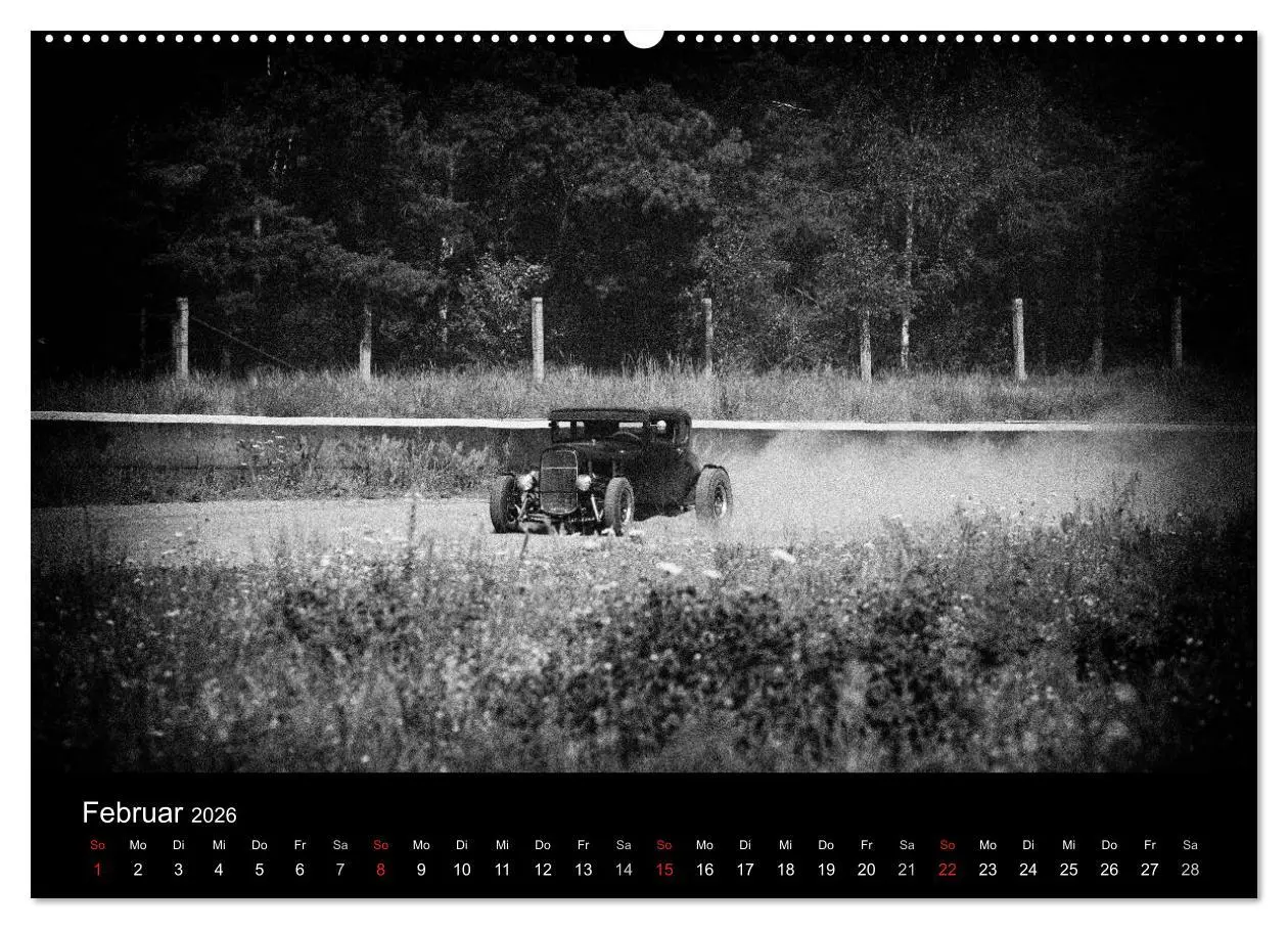Bild: 9783516114034 | Hot Rods (hochwertiger Premium Wandkalender 2026 DIN A2 quer),...