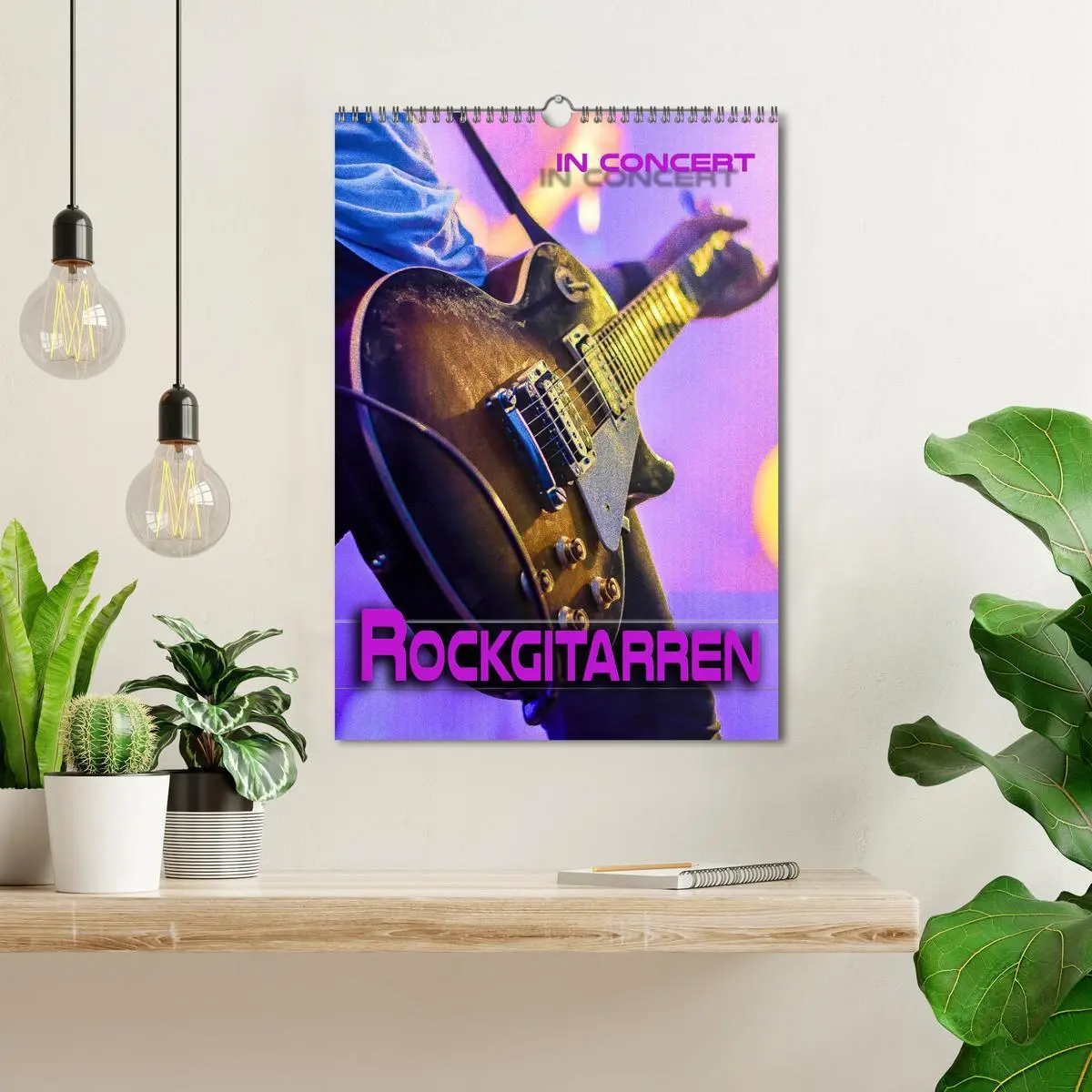 Bild: 9783516354034 | Rockgitarren in Concert (Wandkalender 2026 DIN A3 hoch), CALVENDO...