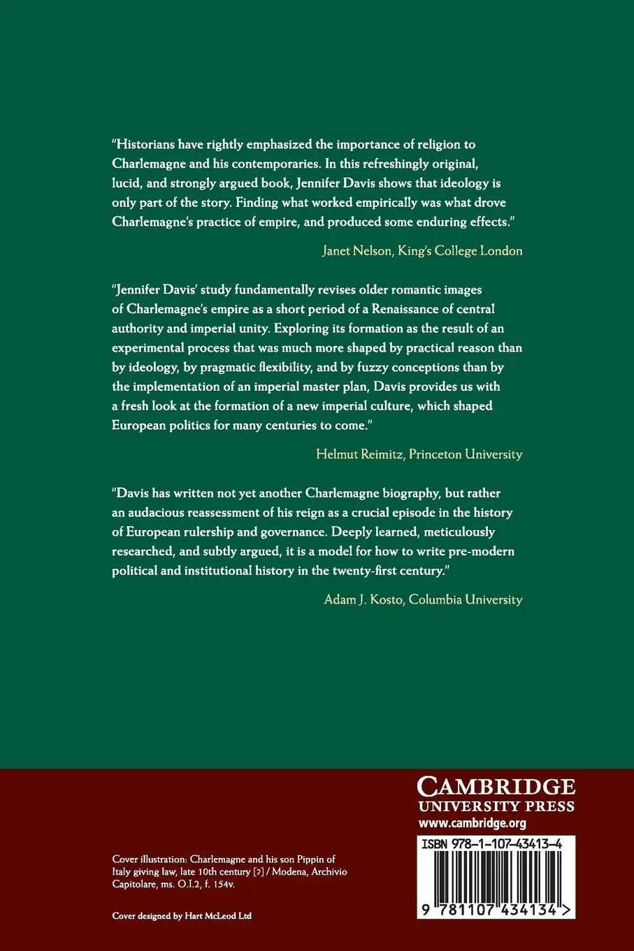 Rückseite: 9781107434134 | Charlemagne's Practice of Empire | Jennifer R. Davis | Taschenbuch