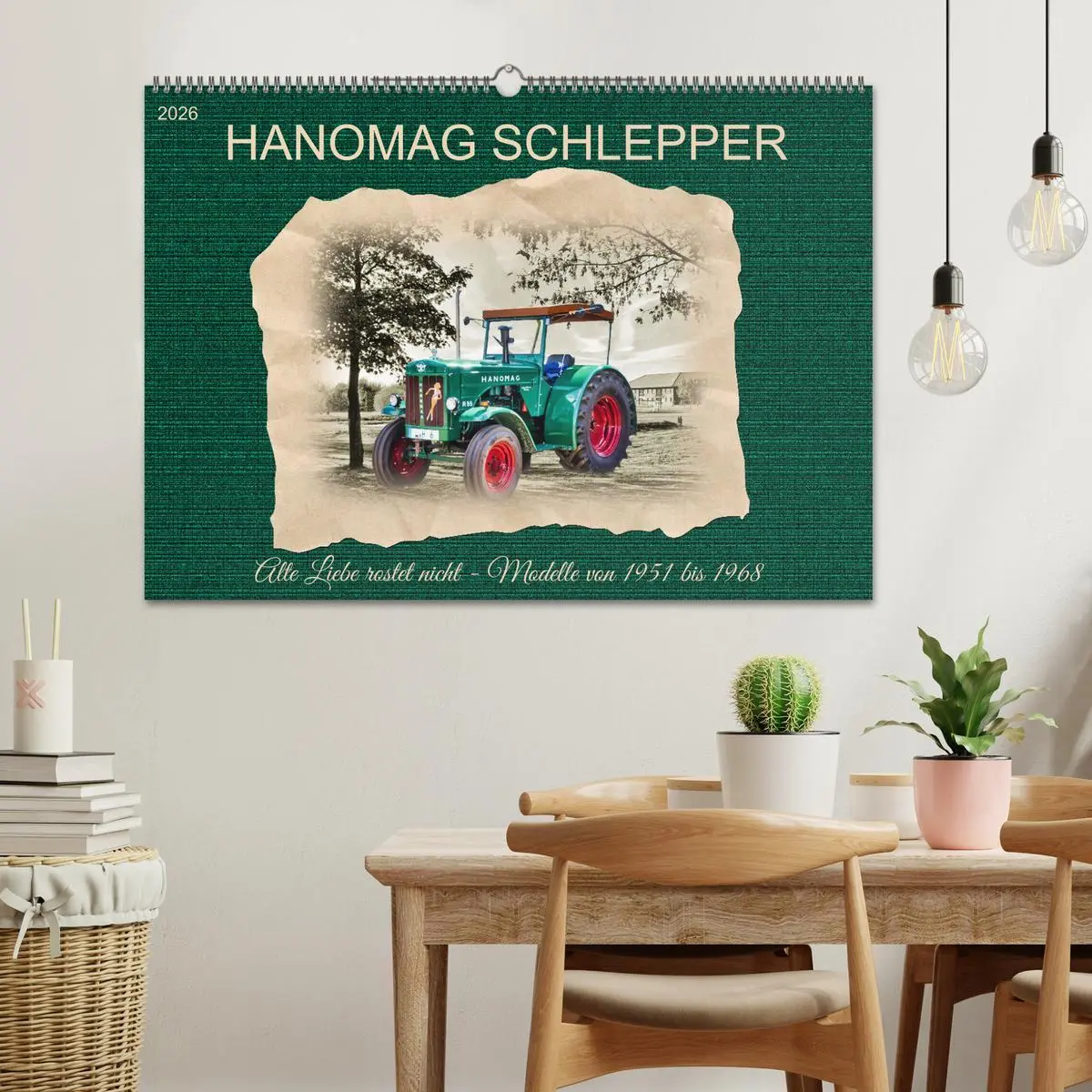 Bild: 9783457494134 | Hanomag Schlepper (Wandkalender 2026 DIN A2 quer), CALVENDO...