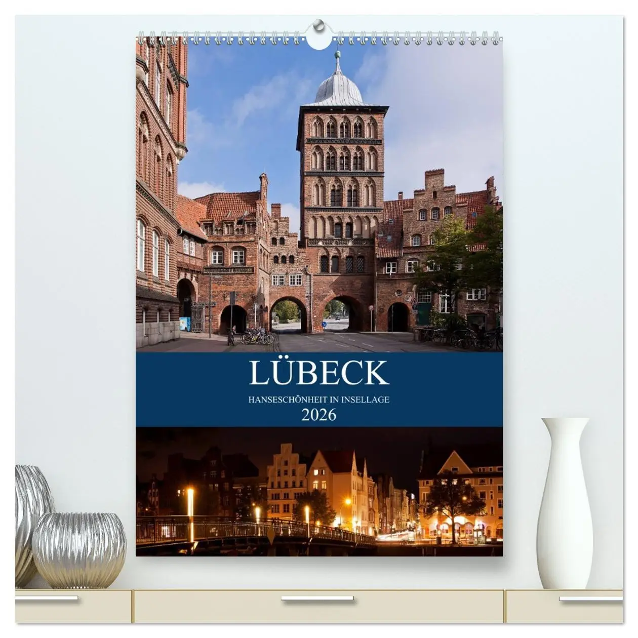 Cover: 9783516414134 | Lübeck - Hanseschönheit in Insellage (hochwertiger Premium...