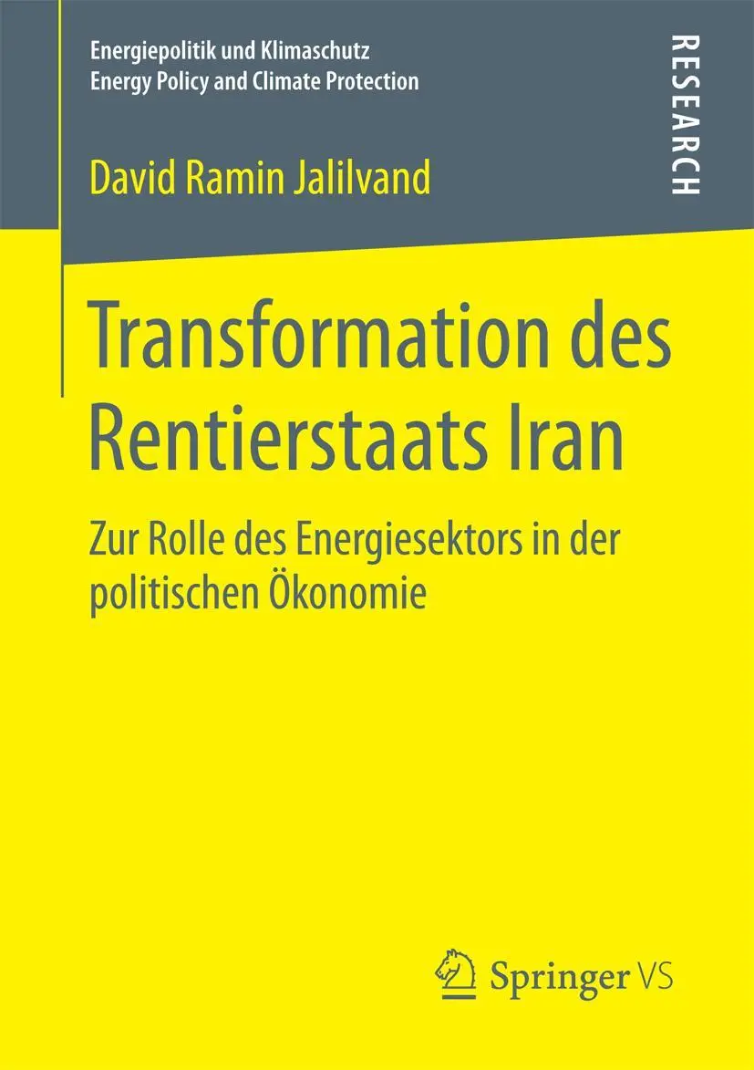 Cover: 9783658154134 | Transformation des Rentierstaats Iran | David Ramin Jalilvand | Buch