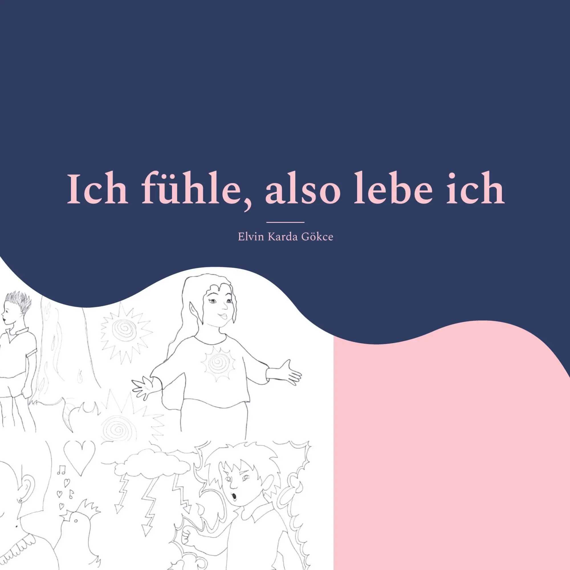 Cover: 9783819214134 | Ich fühle, also lebe ich | Ein Ausmalbuch mit Reimen über Gefühle