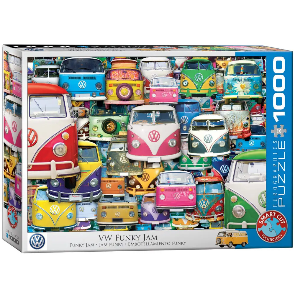 Cover: 628136654234 | VW Bus - Funky Jam (Puzzle) | Spiel | In Spielebox | 6000-5423 | 2019