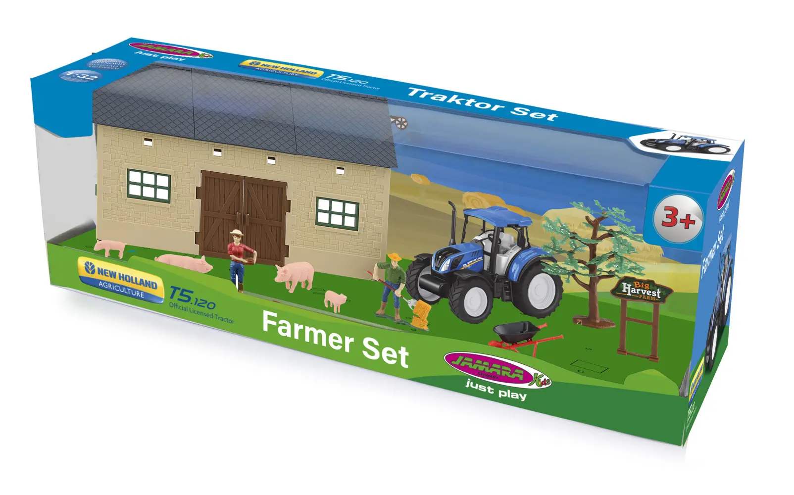 Bild: 4042774454234 | Jamara New Holland Farmer Set1 1:32 | In Karton | 460532 | Deutsch