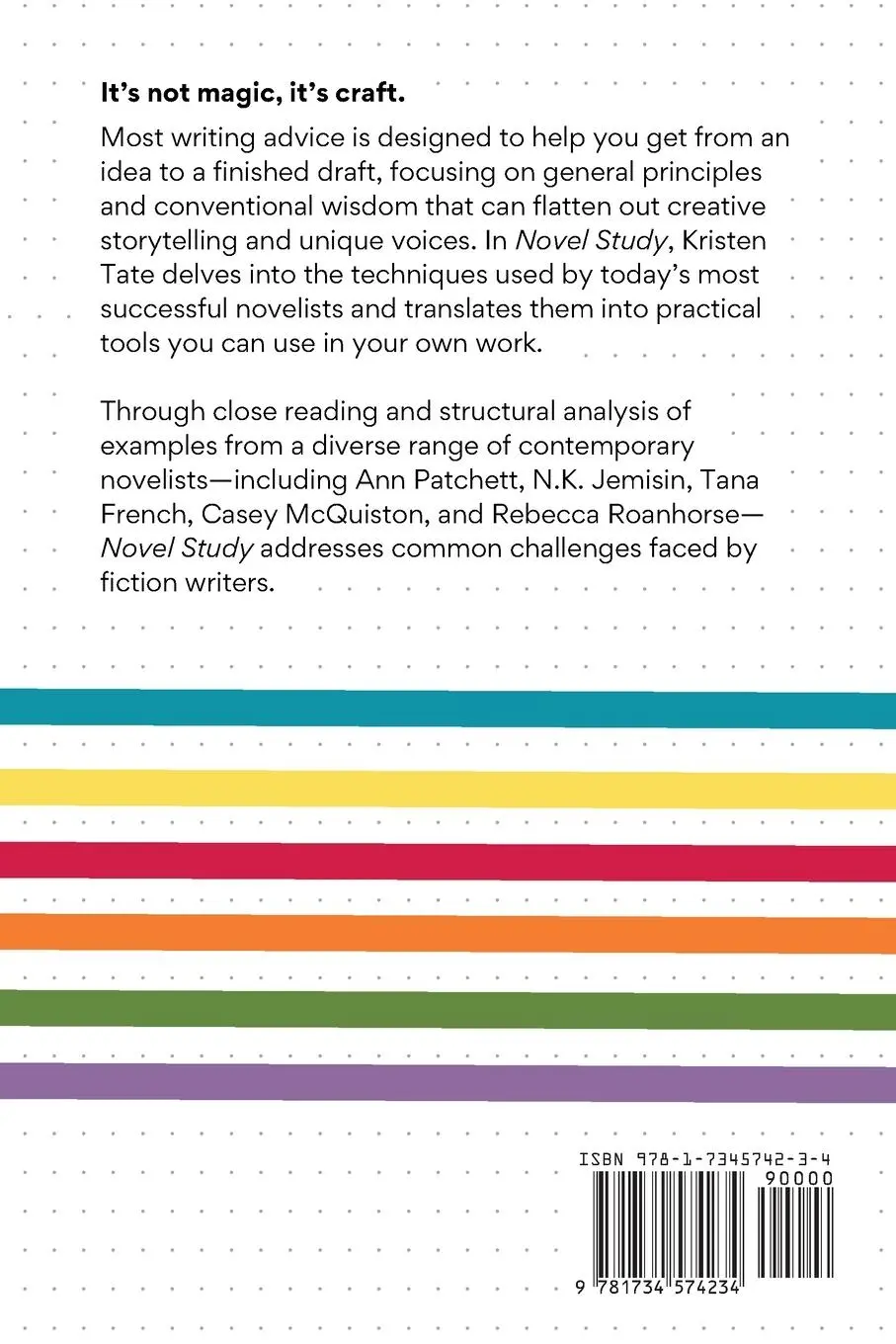 Rückseite: 9781734574234 | Novel Study | Kristen Tate | Taschenbuch | Englisch | 2024
