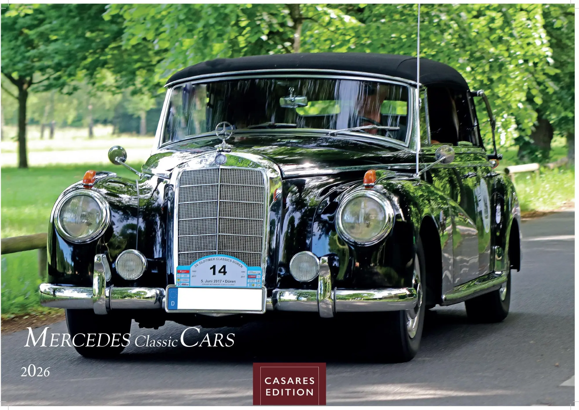 Cover: 9781835244234 | Mercedes Classic Cars 2026 24x35cm - Mercedes Oldtimer Kalender -...