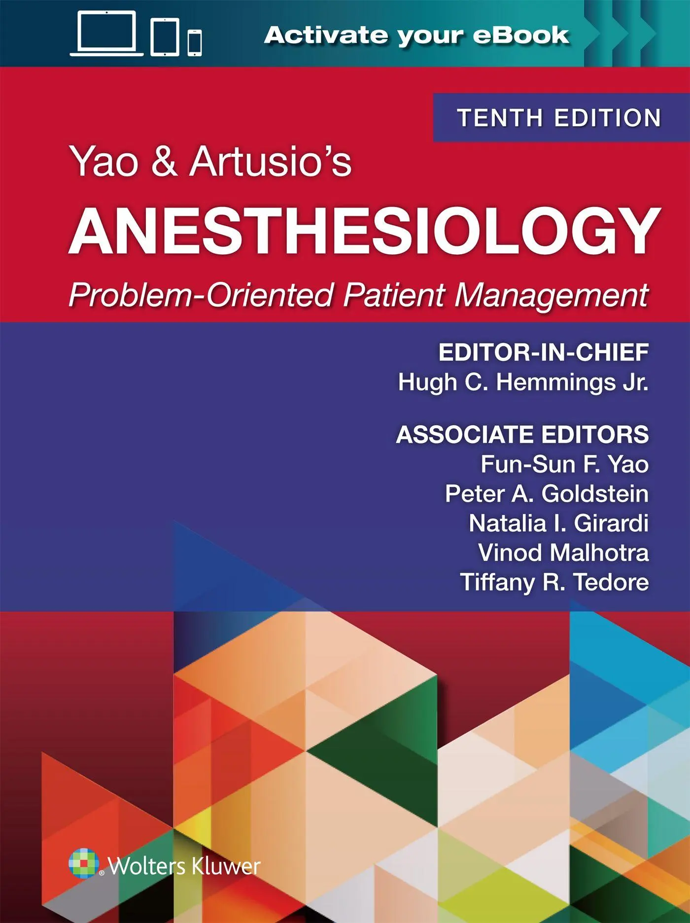 Cover: 9781975214234 | Yao &amp; Artusio's Anesthesiology | Hugh C Hemmings | Buch | Englisch