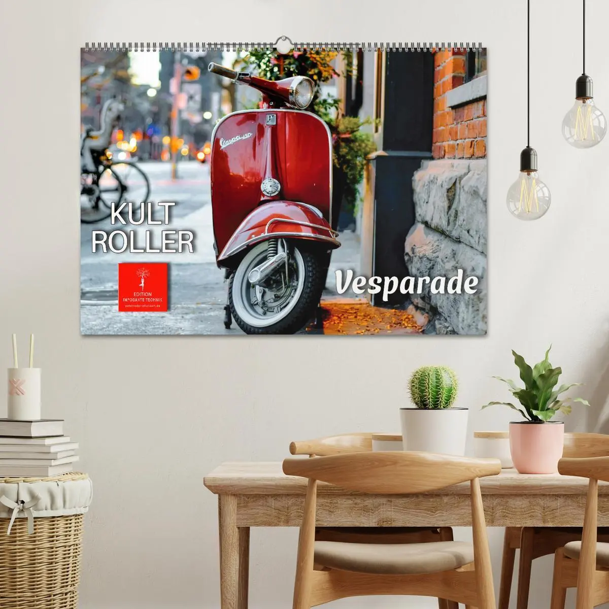 Bild: 9783457554234 | Kult Roller - Vesparade (Wandkalender 2026 DIN A2 quer), CALVENDO...