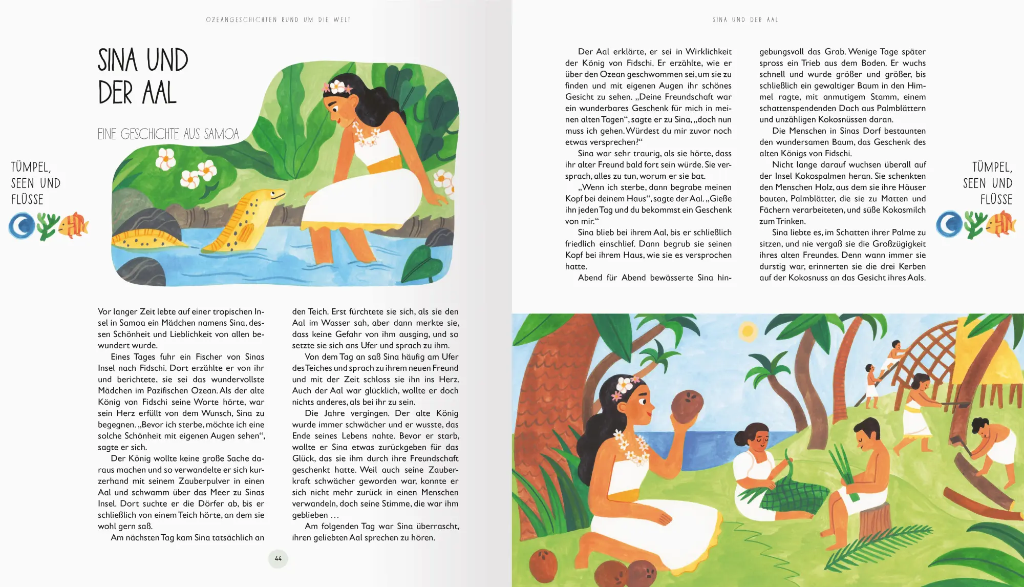 Bild: 9783473464234 | Ozeangeschichten rund um die Welt | Angela Mc Allister | Buch | 128 S.