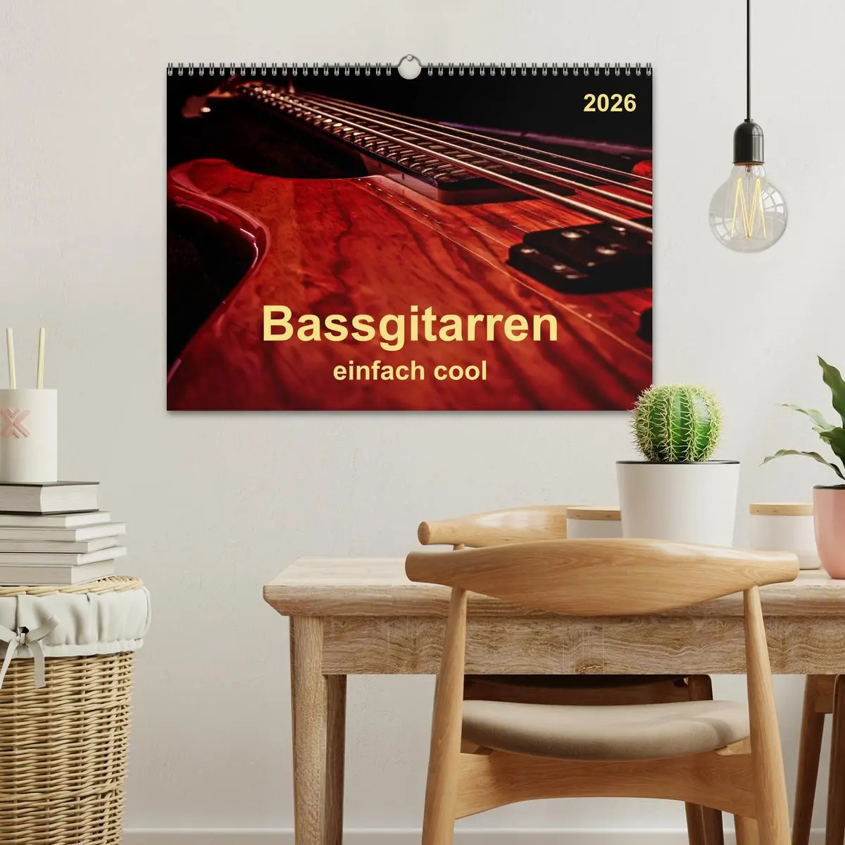 Bild: 9783516024234 | Bassgitarren - einfach cool (Wandkalender 2026 DIN A3 quer),...