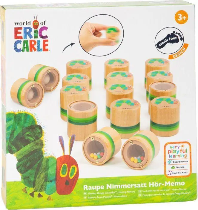 Bild: 4020972114334 | Raupe Nimmersatt Hör-Memo | small foot | Spiel | 11433 | Deutsch