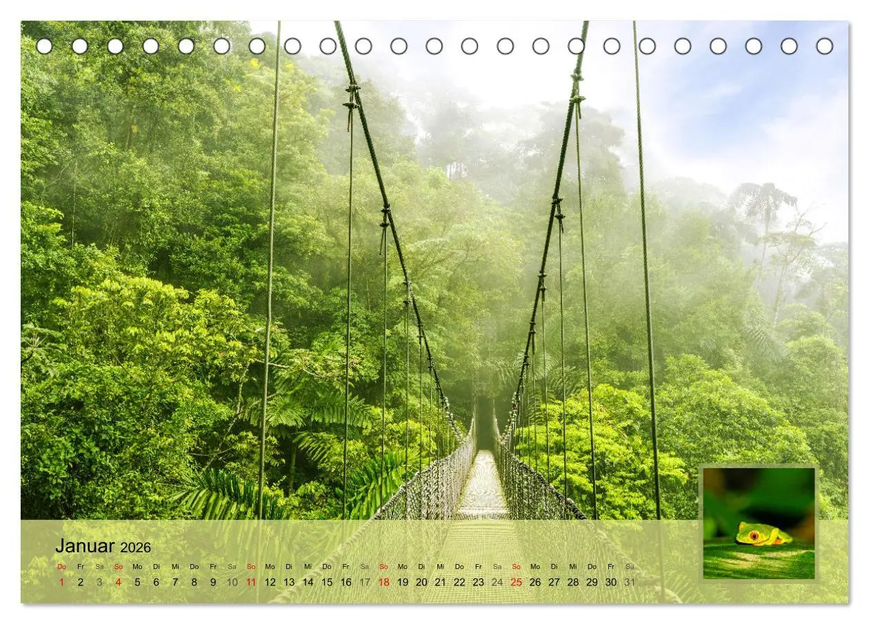 Bild: 9783457304334 | Costa Rica Dreams Tropische Naturwunder (Tischkalender 2026 DIN A5...